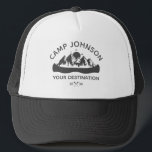 Gorra De Camionero Grupo de vacaciones de la familia personalizado La<br><div class="desc">¿Quieres conmemorar tu lago y las vacaciones de campamento? Nuestras camisetas de vacaciones personalizados son perfectas para reuniones familiares, viajes de grupo y aventuras al aire libre. Personalízalos con el nombre de tu familia o grupo y el año de vacaciones para un mantenimiento único. ¡Pida hoy y valore a los...</div>