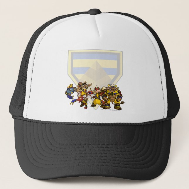 Gorra De Camionero Grupo perdido del desierto del equipo (Anverso)