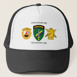 GORRA DE CAMIONERO GRUPO PSYOPS 7: 10º BATTALION PSYOPS