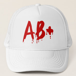 Gorra De Camionero Grupo sanguíneo AB+ Hospital positivo del #Horror