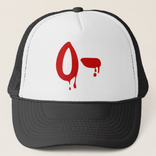 Gorra De Camionero Grupo sanguíneo O- Hospital negativo de #Horror
