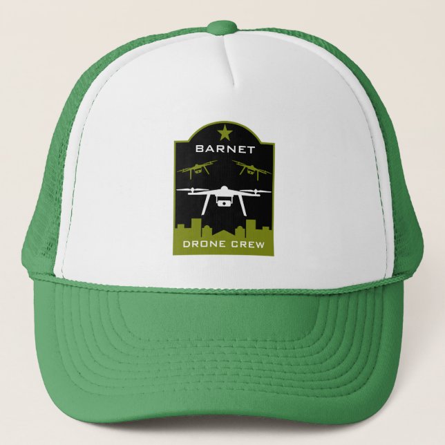Gorra De Camionero Grupos Y Clubes De Drones De Hobby (Anverso)