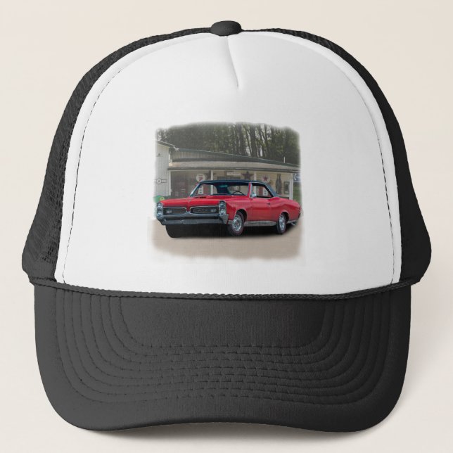 Gorra De Camionero GTO Pontíaco de 1967 (Anverso)