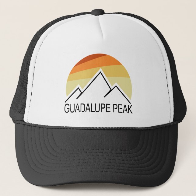 Gorra De Camionero Guadalupe Peak Retro (Anverso)