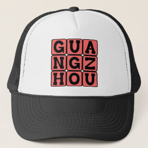 Gorra De Camionero Guangzhou, Cantón, Ciudad en China