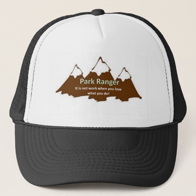 Gorra De Camionero Guarda del parque (Anverso)