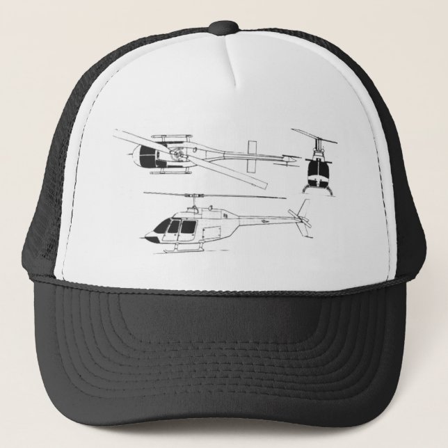 Gorra De Camionero Guardabosques/TH del jet de Bell (Anverso)