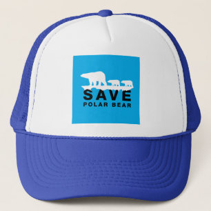 Gorra De Camionero Guardar oso polar