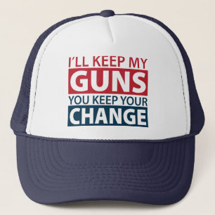 Gorra De Camionero Guardaré mis armas, usted guardo su cambio