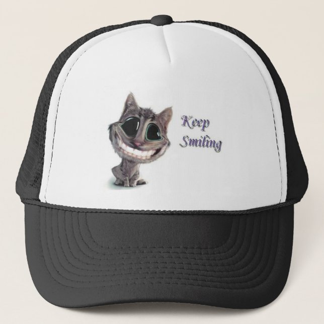Gorra De Camionero Guarde el sonreír (Anverso)