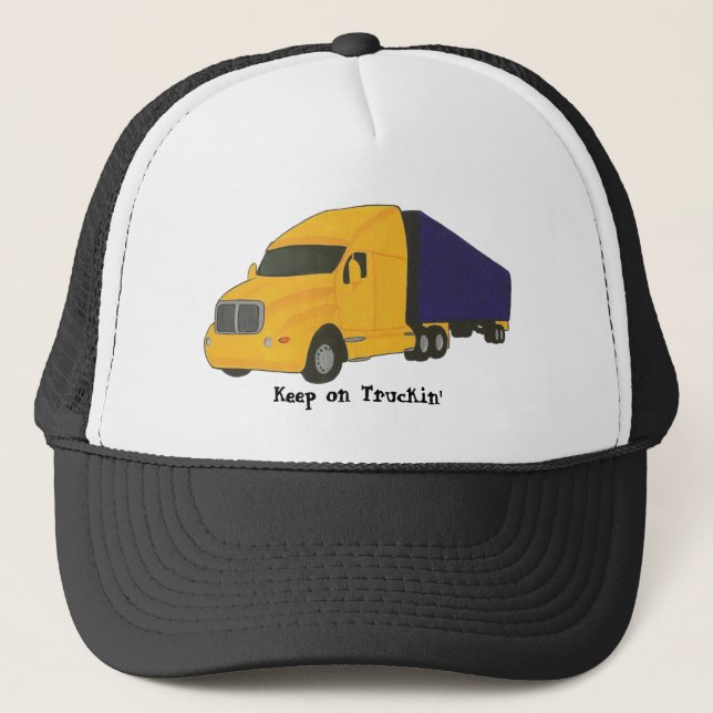 Gorra De Camionero Guarde en el camión del tractor remolque de (Anverso)
