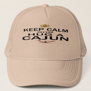 Gorra De Camionero Guarde la calma y abrace un Cajun