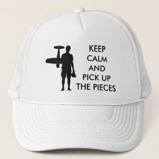 Gorra De Camionero Guarde la calma y coja los pedazos