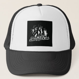 Gorra De Camionero Guarde la calma y Frack encendido