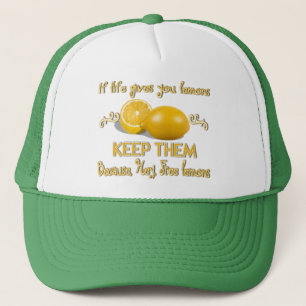 Gorra De Camionero Guarde los limones