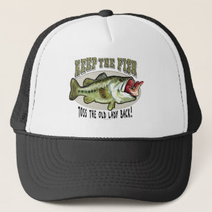 Gorra De Camionero Guarde los pescados al lado de los estudios de