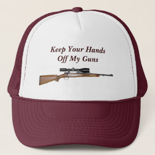 Gorra De Camionero Guarde sus manos de mis armas