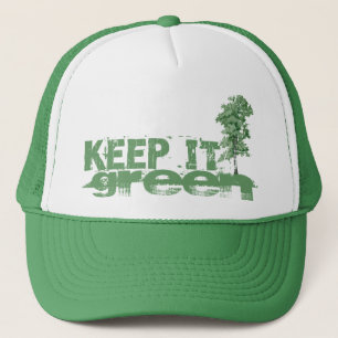Gorra De Camionero Guárdelo gorra verde del camionero