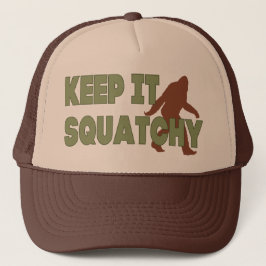 Gorra De Camionero Guárdelo Squatchy