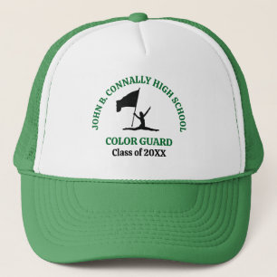 Gorra De Camionero Guardia de Color Personalizada de la Escuela Secun