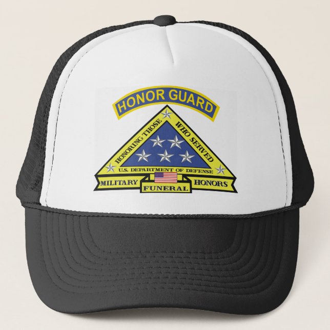 GORRA DE CAMIONERO GUARDIA DE HONOR FÚNEBRE MILITAR (Anverso)