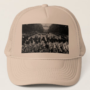Gorra De Camionero Guardia de Inglaterra vintage regresando a lo larg