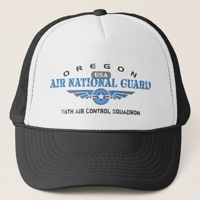 Gorra De Camionero Guardia Nacional del aire de Oregon (Anverso)