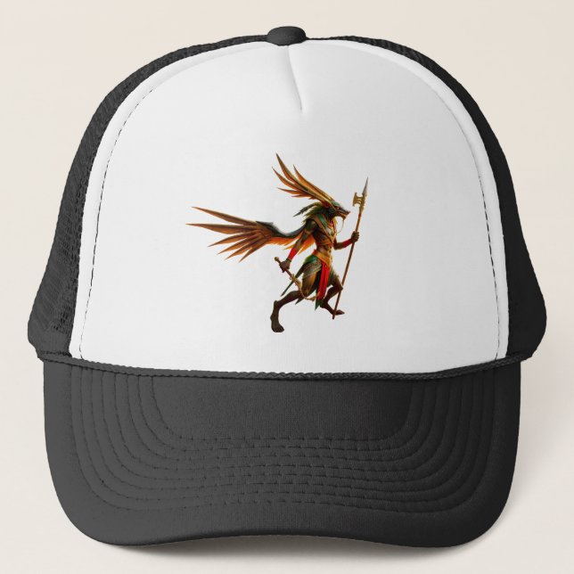 Gorra De Camionero Guardián de la Puerta Celestial – Anubis (Anverso)