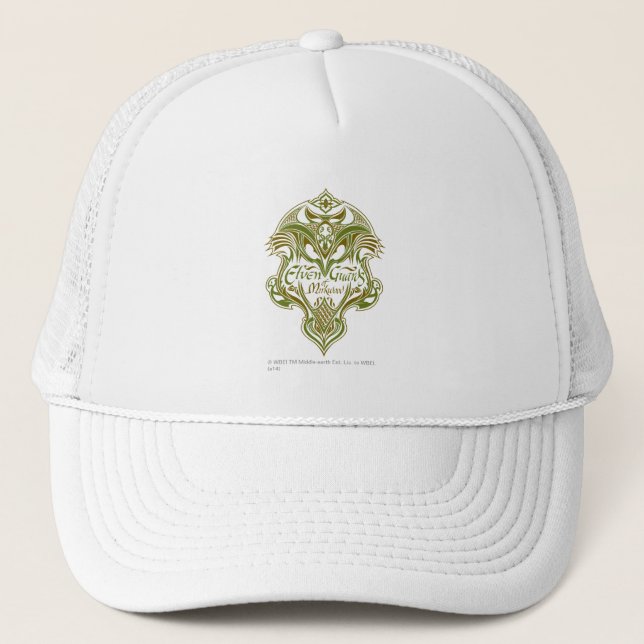Gorra De Camionero Guardias electos del icono Escudo de Mirkwood (Anverso)