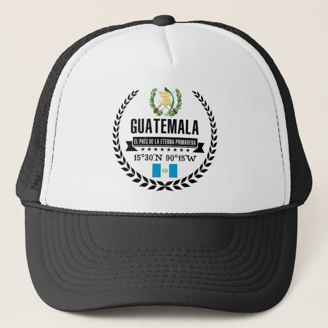 Gorra De Camionero Guatemala (Anverso)