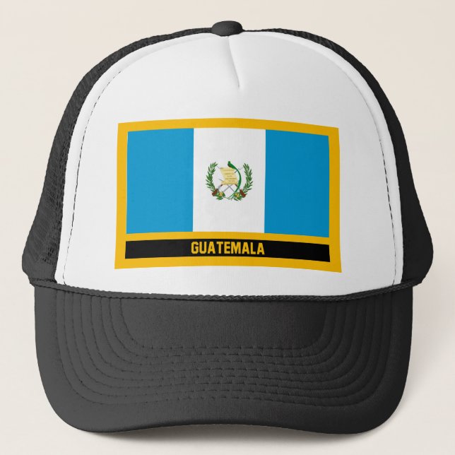 Gorra De Camionero Guatemala Flag (Anverso)
