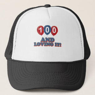 Gorra De Camionero Guay 100 diseños del cumpleaños de los años