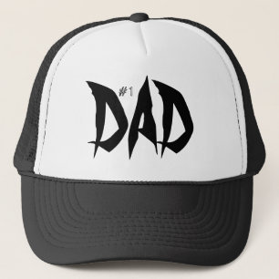 Gorra De Camionero Guay blanco y negro número uno