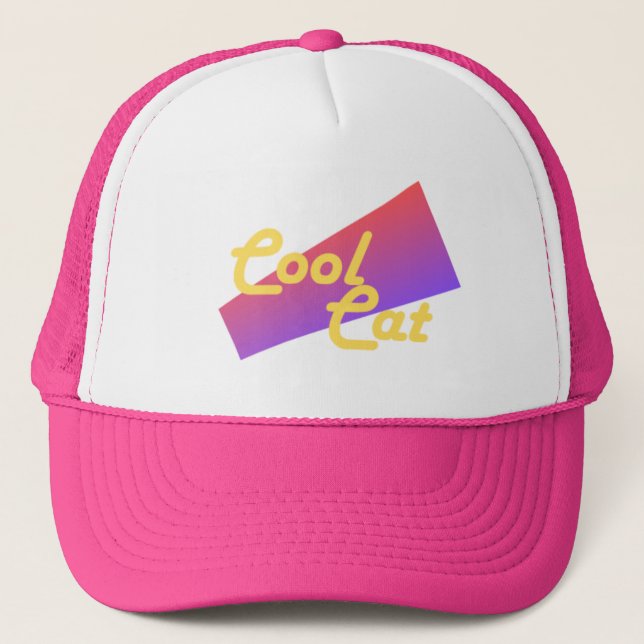 Gorra De Camionero Guay Cat Trucker Hat (Anverso)