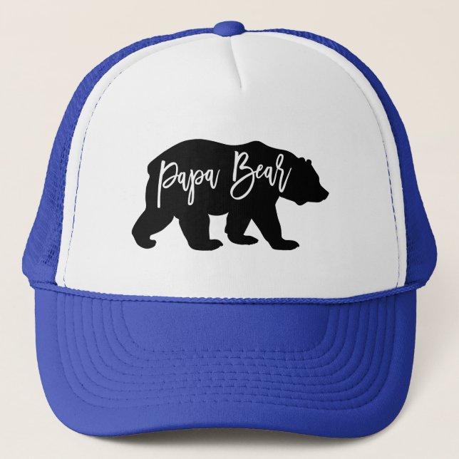 Gorra De Camionero Guay Dad Papa Bear (Anverso)