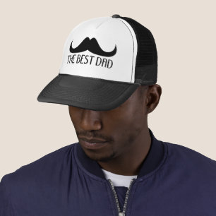 Gorra De Camionero Guay: El mejor día del padre de los bigotes negros