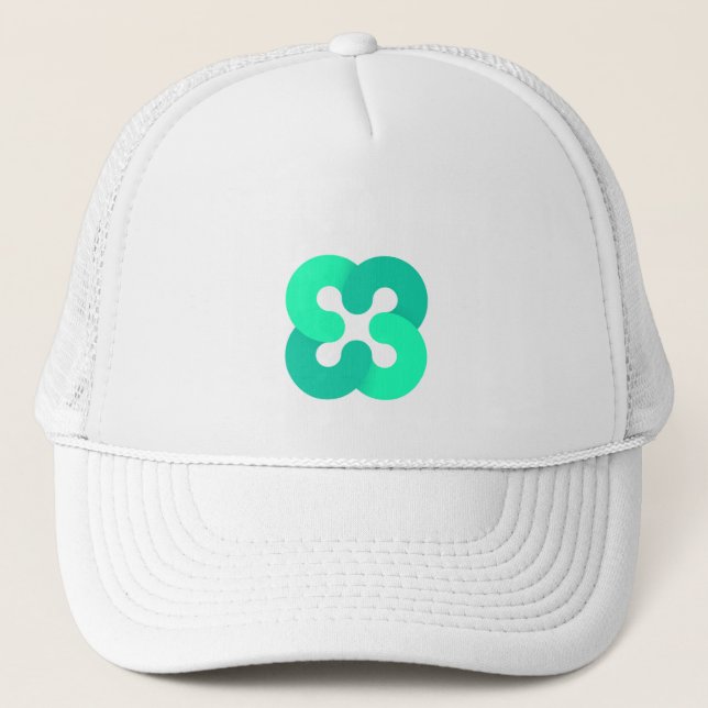 Gorra De Camionero Guay Ethos Cryptocurrency Coin Rótulo (Anverso)