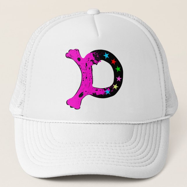 Gorra De Camionero ╚" ★ Guay Inicial D Styker Hat ╝ (Anverso)
