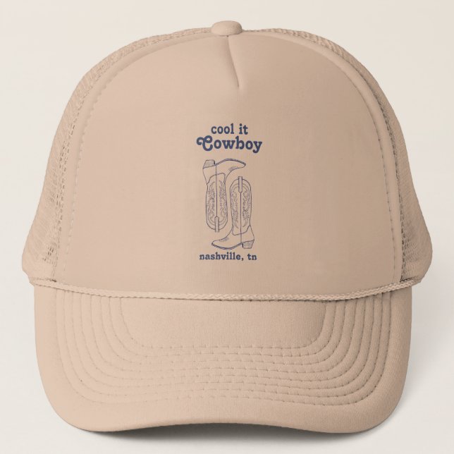 Gorra De Camionero Guay it cowboy (Anverso)