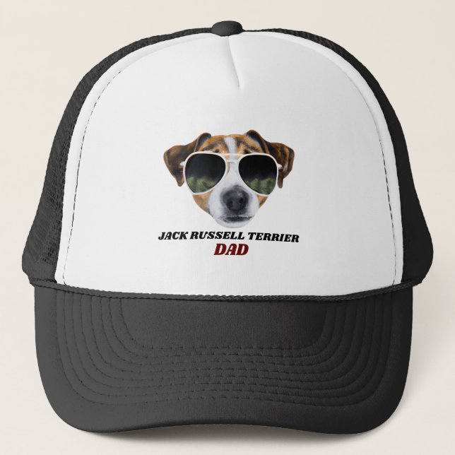Gorra De Camionero Guay Jack Russell Terrier Dad Dogs (Anverso)