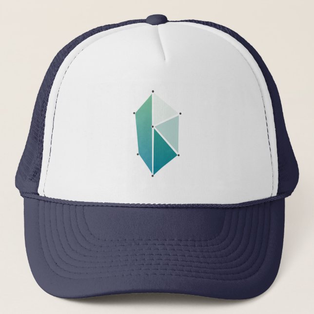 Gorra De Camionero Guay Kyber Network Cryptocurrency Coin Rótulo (Anverso)