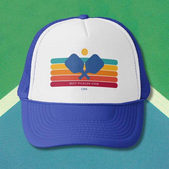 Gorra De Camionero Guay Retro Stripes Personalizado jugador de bolas  (Subido por el creador)