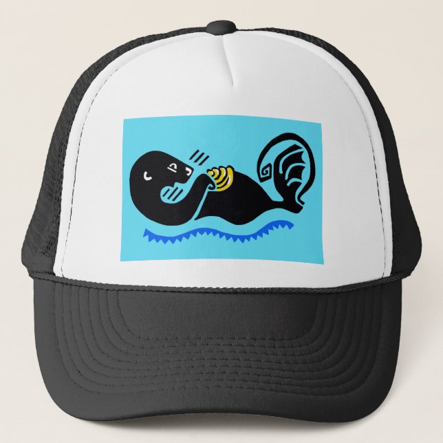 Gorra De Camionero Guay Sea OTTER - Animales en peligro de extinción  (Anverso)