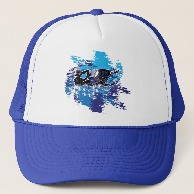Gorra De Camionero Guay Snowmobiler (Anverso)