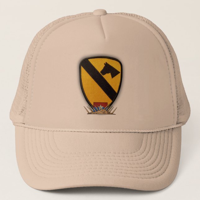 Gorra De Camionero Guerra del nombre de la caballería de caballería (Anverso)