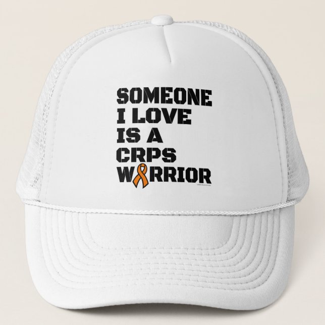 Gorra De Camionero Guerrero/Bloque/Alguien a quien amo...CRPS (Anverso)