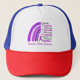 Gorra De Camionero Guerrero de accidente cerebrovascular pediátrico l