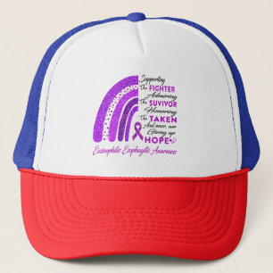 Gorra De Camionero Guerrero de esofagitis eosinofílica apoya la lucha