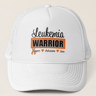 Gorra De Camionero Guerrero de la leucemia