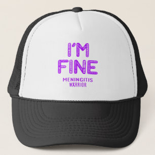 Gorra De Camionero Guerrero de Meningitis - ESTOY BIEN